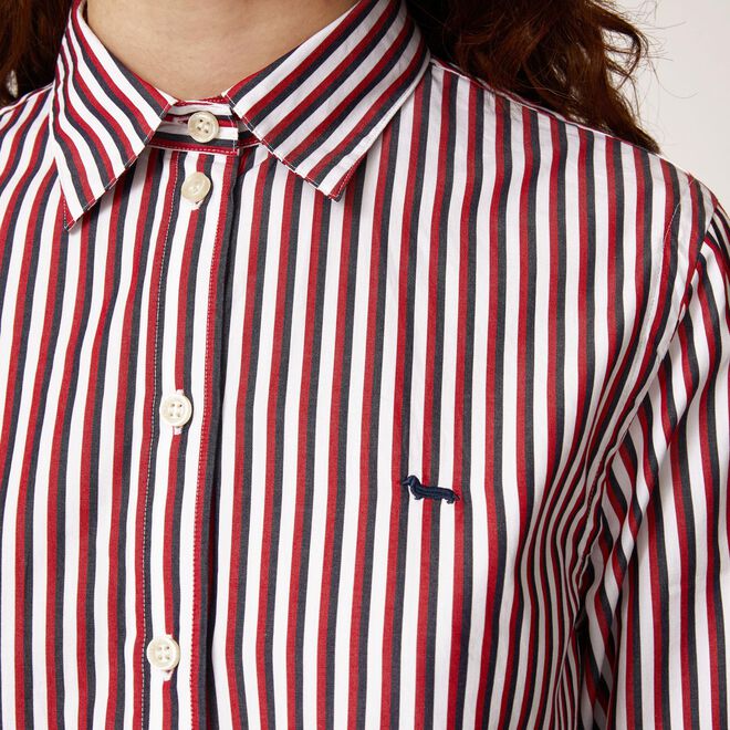 (image for) Camicia in cotone a righe prisma sporting club F08251016-01119 Codice Sconto