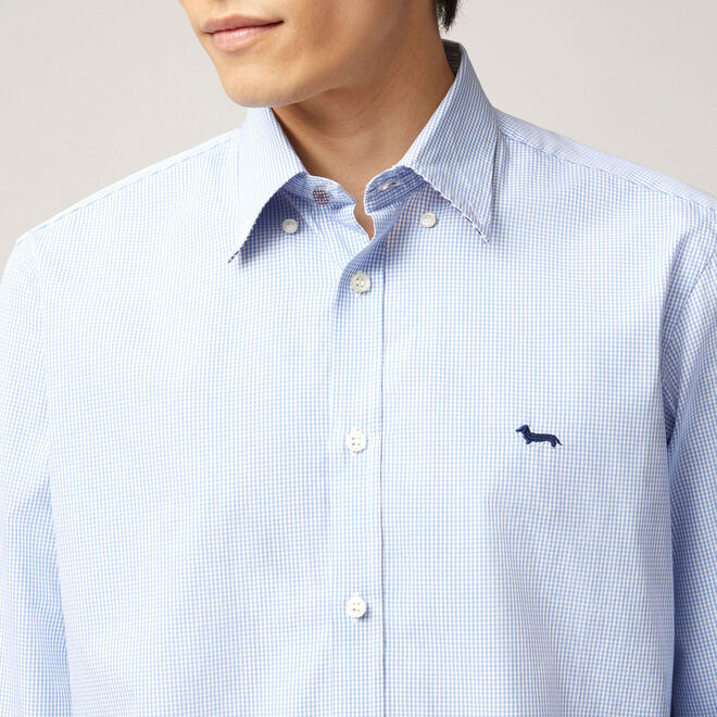 (image for) Sale Check shirt with contrasting inserts F08251016-01054 Vendita