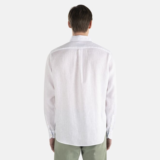 (image for) harmont & blaine prezzi Camicia in lino con contrasti interni F08251016-0733