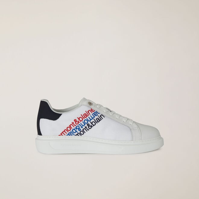 (image for) Sneaker in pelle con scritta laterale F08251016-0900 Shop