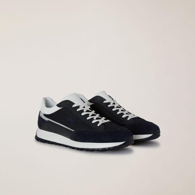 (image for) Sneaker in camoscio con inserti a contrasto F08251016-0762 Negozi