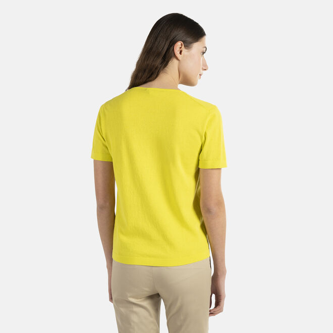 (image for) outlet harmont & blaine T-shirt smacchinata in cotone F08251016-01091 Al 70