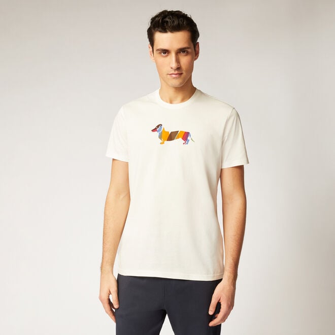 (image for) T-shirt in cotone con logo stampato F08251016-01017 Classiche