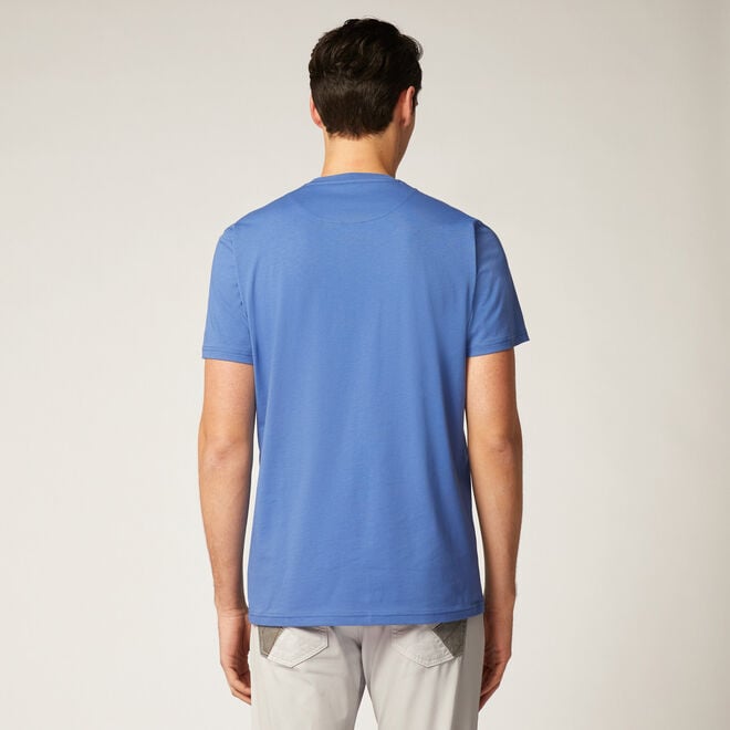 (image for) harmont & blaine negozi Cotton t-shirt with printed logo F08251016-01019 Negozi Online
