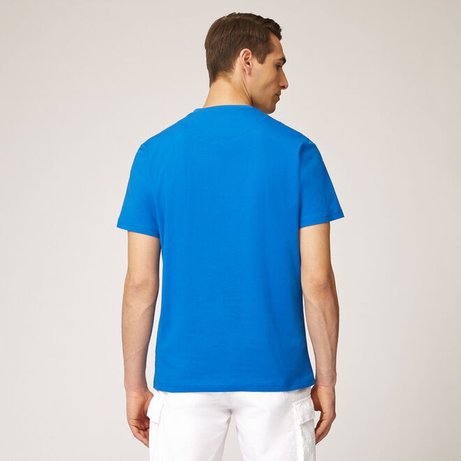 (image for) T-shirt in cotone con taschino F08251016-0771 Acquista Online