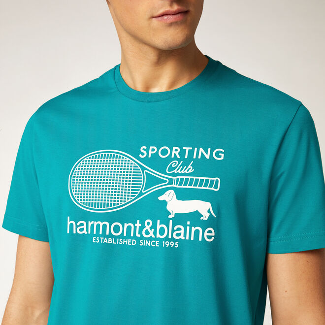 (image for) T-shirt in cotone athleisure F08251016-0681 harmont & blaine saldi