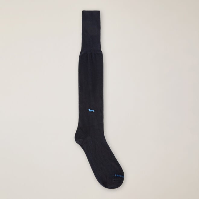 (image for) Long lisle-thread socks F08251016-0708 In Offerta