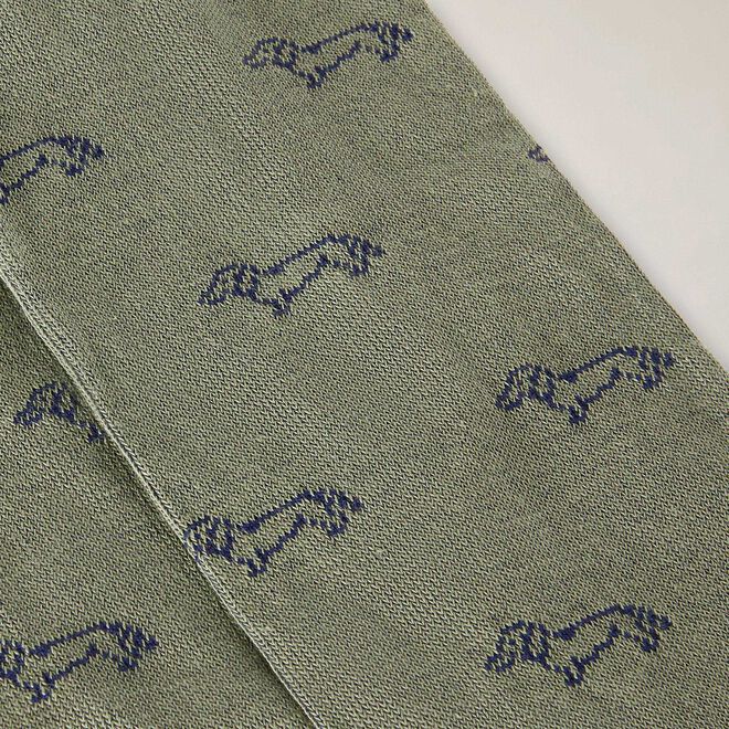 (image for) Acquista Online Long socks with dachshunds all over F08251016-0757