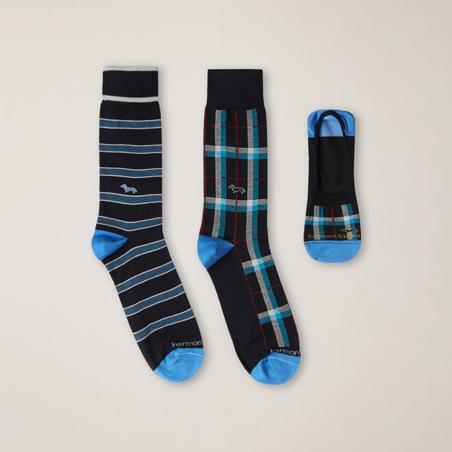 (image for) Set of two pairs of socks and invisible socks F08251016-01029 harmont & blaine saldi