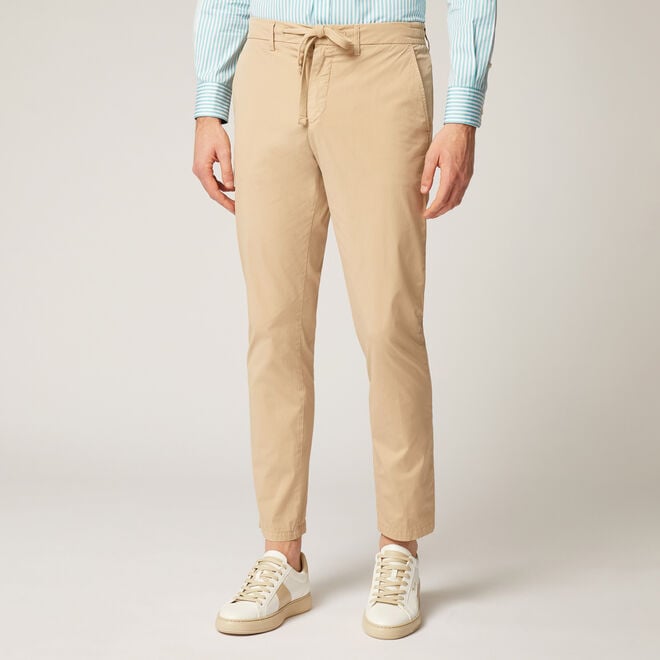 (image for) Pantalone jogger in cotone stretch F08251016-0918 Shop Online