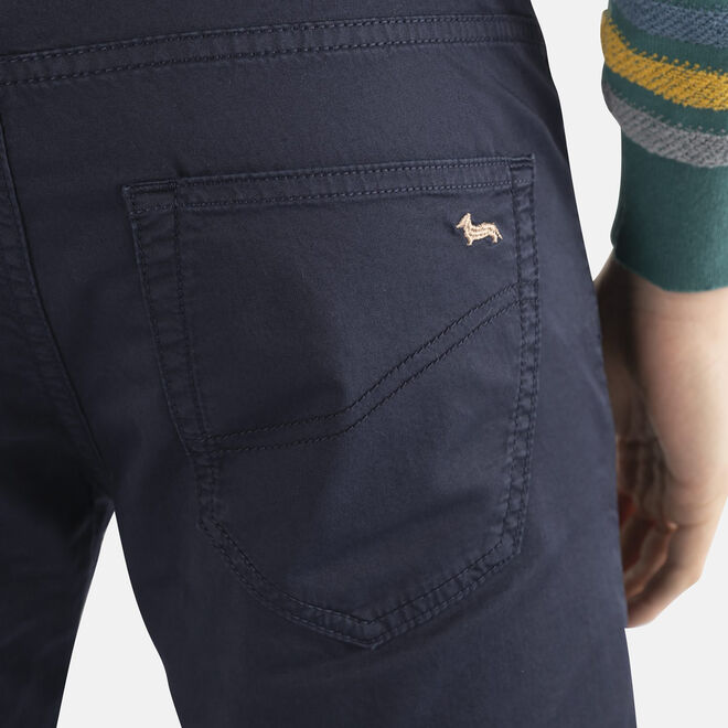 (image for) Pantalone cinque tasche in gabardina comfort F08251016-0717 harmont e blaine saldi