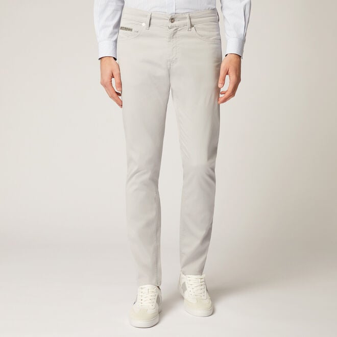 (image for) Saldi Fino al 50% Pantalone narrow-fit con dettagli a contrasto F08251016-0802 negozi harmont & blaine